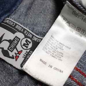 CHUMS（チャムス）◆ガーデンポケット付き デニム ペインターパンツ M サイドポケットの画像7