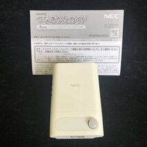 NEC Aterm W1200EX-MS Wi-Fi中継機【技適マークあり】 【訳あり※一部動作不良】29 00209_画像6