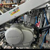 NSF100で使用 エンジン本体のみ ヨシムラ 125cc 6速ミッション HRC HR01 エイプ100 XR100モタード NSR50 NSR80 モンキー 武川_画像1
