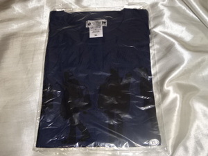  postage 185 jpy *c395# Hamada Shogo unopened. . rice field island V T-shirt XL size navy 