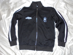 2# Yazawa Eikichi спортивная куртка ( Zip выше тренировочный футболка ) Skull & стандартный Logo L размер 