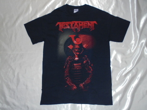 送料185円・R11■ テスタメント　TESTAMENT　通称：鎧　Tシャツ Ｍサイズ　JAPAN TOUR 2014