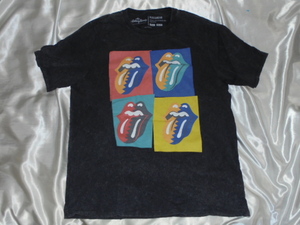  postage 185 jpy *c415# The * low ring Stone z T-shirt L size 1989 replica 