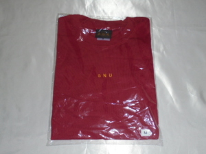 送料185円・R25■ King Gnu 未開封の刺繍ロゴ ロンT 赤 Mサイズ　長袖　ロングスリーブTシャツ