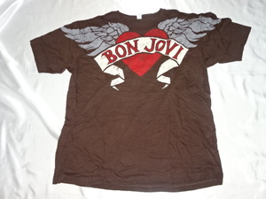 送料185円・K628■ BON JOVI ボン・ジョヴィ　The CIRCLE 2010-11 Tシャツ　XLサイズ