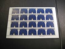【891】切手シート　1960年　議会開設70年記念　5円×20_画像1