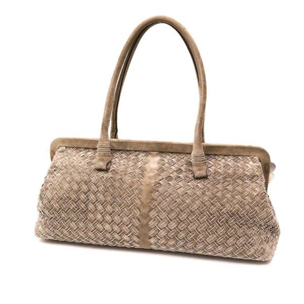 ボッテガ ヴェネタ 131670 LIMITED EDITION LAVORAZIONE FATTA AMANO ハンドバッグ 限定品 レア ラインストーン レザー Bottega Veneta