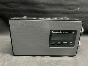 〇Db右80〇80 Panasonic パナソニック ワンセグTV音声 FM AM 3バンドレシーバー ラジオ RF-U100TV ラジオプレーヤー 黒