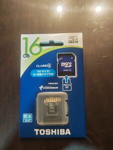 マイクロSDカード micro sd microSD マイクロSD microsd　東芝　16GB　SDHC　class4