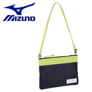  Mizuno MIZUNOsakoshu sport accessory bag case shoulder lime 