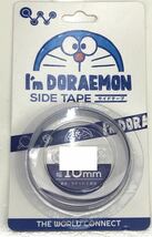 2個セット 幅10ｍｍ I’m DORAEMON サイドテープ 卓球 ラケット　エッジガード　保護　ドラえもん　ブルー　青_画像2