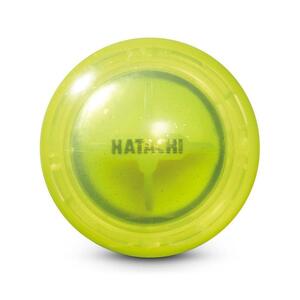 ハタチ グラウンドゴルフ ボール BH3802　エアブレイド　ハタチ 羽立 アクセサリー 日本製 イエロー　黄色