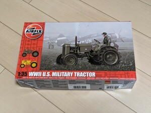 エアフィックス 1/35 USトラクター＋おまけレジン米兵フィギュア