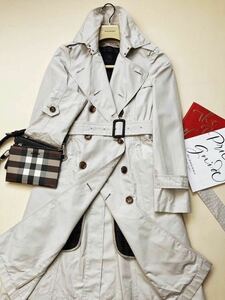 SM5 6月梅雨の時期コーデ◎14万●超美品BURBERRY LONDON●2wayライナー　高級トレンチコート バーバリージャケット　レディース おでかけ