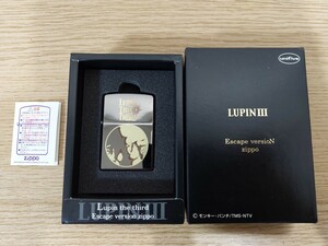 ZIPPO Zippo UNIFIVE oil lighter Lupin III Escape VERSION No.1 Lupin 