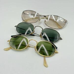 [Ray-Ban продажа комплектом 3 пункт ] RayBan солнцезащитные очки boshu ром производства содержит I одежда оправа для очков Vintage др. 