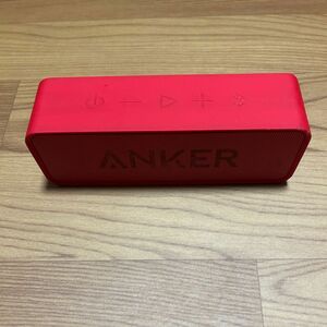 ANKER SoundCore Bluetooth スピーカー アンカー サウンドコア レッド ワイヤレス Anker