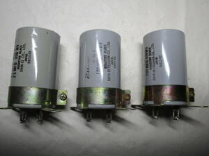  Junk (p) ②100μF/350Vx2,47μF-47μF-22μF/350V removal goods 3 piece together 