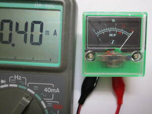  Junk (p) ⑪400μA S/RF meter ( radio-controller ke-ta-) removal goods 