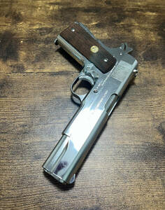  round S70 Colt Government M1911 Colt government 1911 competition nickel 