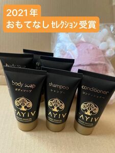 【新品未使用】高級ホテル専用アメニティTAYIV 3種×2本セットとLUSH バスボム　1個