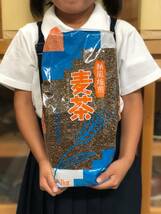 【送料無料】麦茶！！国内産大麦使用・熱風焙煎麦茶１kg×５袋_画像6