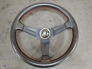 NARDI Nardi 35φ/ deep cone steering gear punching leather used. 100 jpy ~!