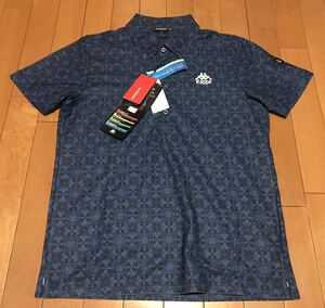 Kappa Golf カッパゴルフ 半袖ポロシャツ 速乾素材 サイズ M 新品 総柄