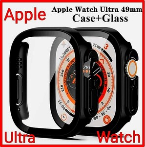  Apple watch Ultra 1 2 49mm new goods cover case smart watch iPhone Apple ultra clear belt band black free shipping 45