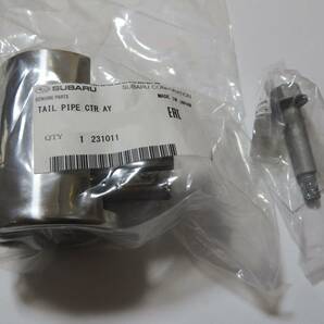 スバル サンバー 純正 マフラーカッター SUBARU muffler cutter tail pipe assy end piece 富士重工 sambar TT1 TT2 TV1 TV2 TW1 旧車 赤帽の画像3