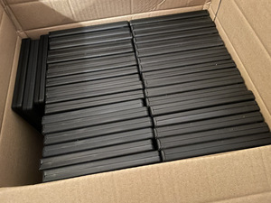 【まとめ売り】 DVD トールケース 1枚用 ブラック 80サイズ