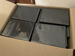【まとめ売り】 DVD トールケース 1枚用 ブラック 100サイズ