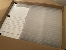 【まとめ売り】 DVD トールケース 1枚用 クリア透明　ホワイト 100サイズ_画像1