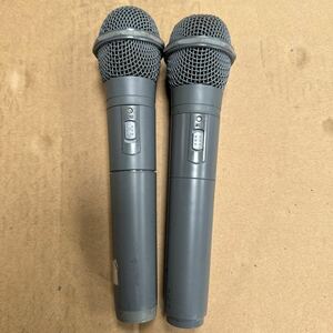 (2 pcs set )Panasonic Panasonic WX-4100B wireless microphone electrification check ending wireless microphone ro ho n