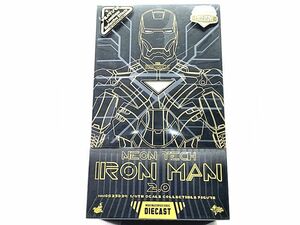  hot игрушки 1/6 Movie master-piece Ironman 2.0 Ironman Mark 6( neon Tec ) MMS523-D29 фигурка включение в покупку OK 1 иен старт 