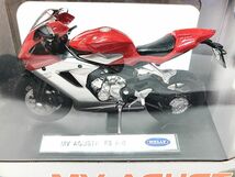 WELLY　1/18　MVアグスタ F3 800・カワサキ Ninja ZX10RR・ヤマハ YZF-R6　セット　オートバイ　ミニカー　同梱OK　1円スタート★H_画像2