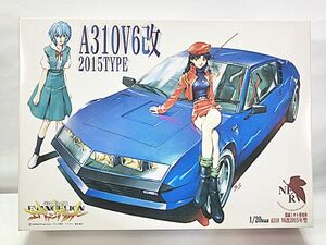  Fujimi 1/20 Neon Genesis Evangelion A310V6 modified 2015 year type Katsuragi Misato exclusive use car with Ayanami Rei 09115 plastic model including in a package OK 1 jpy start *S