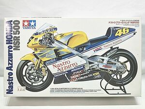  Tamiya 1/12na -stroke lower Zoo ro Honda NSR500 14082 box color fading * a little deterioration equipped plastic model including in a package OK 1 jpy start *S