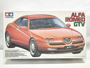  Tamiya 1/24 Alpha Romeo GTV 24172 box color fading equipped plastic model including in a package OK 1 jpy start *S