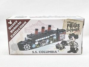  Disney Tomica S.S. Colombia 2019 Pirates summer Tokyo Disney si-Disney Vehicle Collection minicar including in a package OK 1 jpy start 