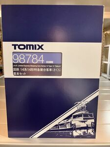 TOMIX Nゲージ 国鉄 14系14形 さくら 基本セット 98784 鉄道模