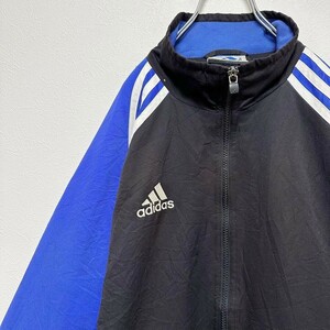 90s 古着　adidas アディダス　ワンポイント刺繍　トラックジャケット