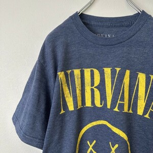 ビンテージ　古着　NIRVANA ニルヴァーナ　バンドt メンズ　半袖tシャツ