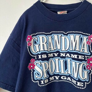 ビンテージ　古着　アロハ　メンズ　プリント　半袖　tシャツ　Mサイズ