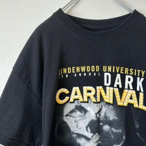 ビンテージ　古着　DARK CARNIVAL メンズ　半袖　tシャツ　黒　M