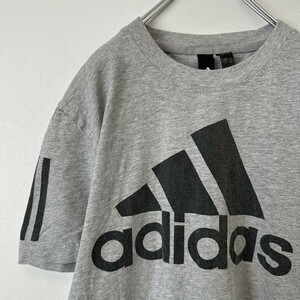 メンズ　古着　アディダス　adidas パフォーマンスロゴ　半袖tシャツ