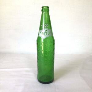 当時物 スプライト 空瓶 ガラス瓶 空き瓶 500ml Sprite 昭和レトロ レトロインテリア Vintage ビン　瓶　ボトル　