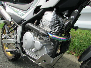 【dB's】05'～17' セロー250・XT250X・トリッカー DG11J/17J/10J/16J ミラーフィニッシュファイアチタンエキパイ4点セット 新品