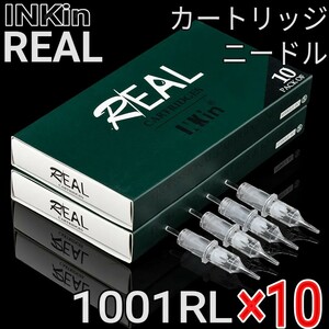 INKin REAL カートリッジニードル 1001RL×10個入り ☆ タトゥー マシン machine 刺青 ☆