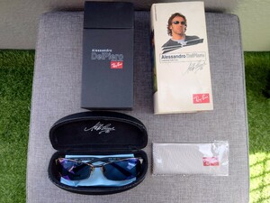 Ray-Ban レイバン デルピエロ モデル RB3156 003/7G 57□16 サングラス ケース付 レア物 美品